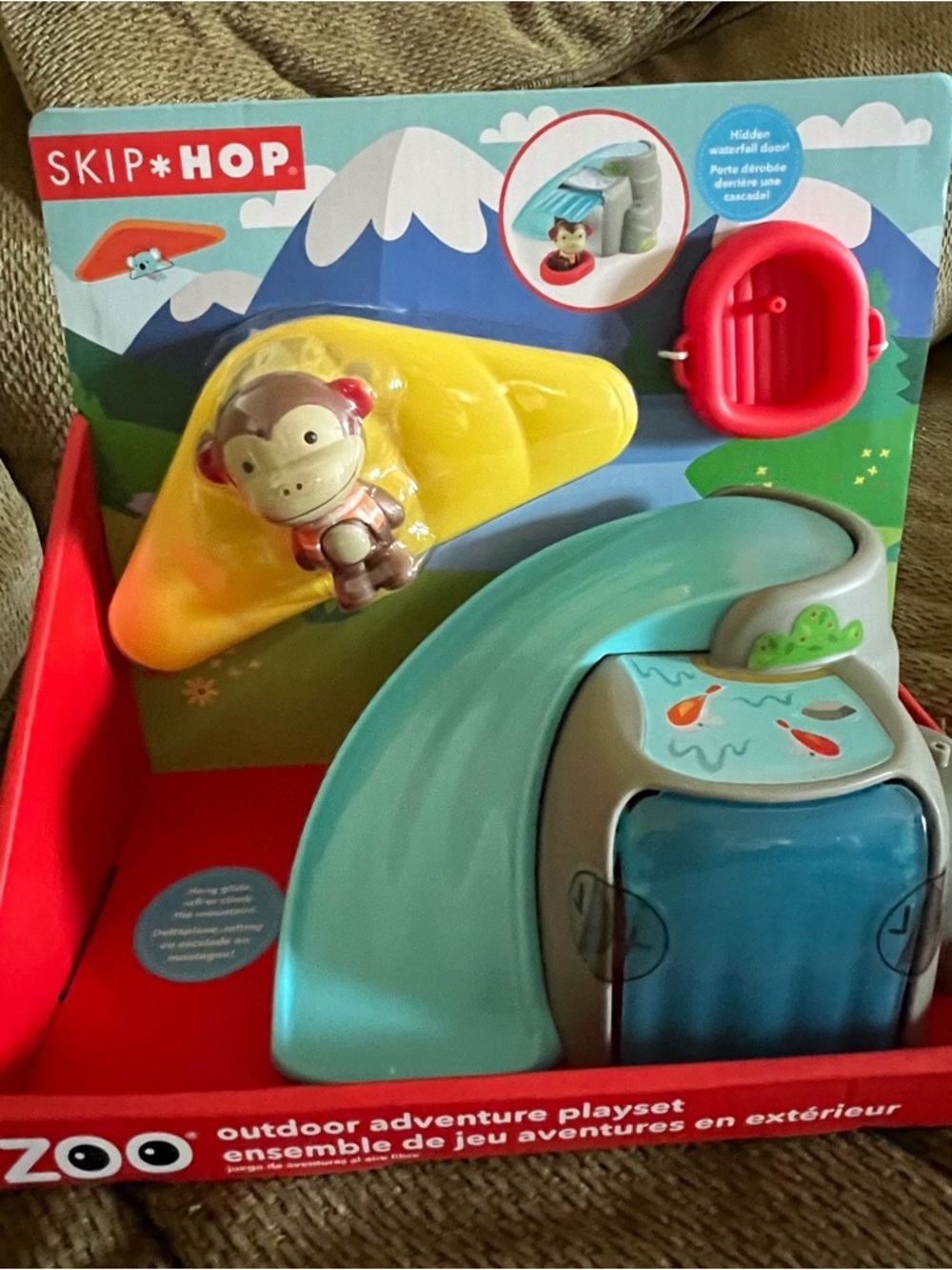 Skip Hop Outdoor Adventure Playset - Blue, Yellow & Red
